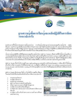Knowledgebase for lessons learned and best practices in the management of coral reefs [Thai version]