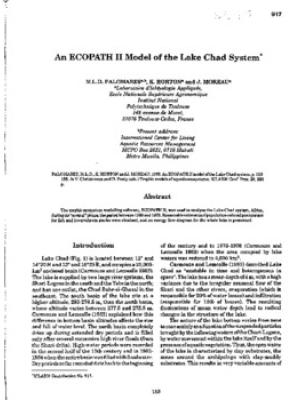 An ECOPATH II model of the Lake Chad system