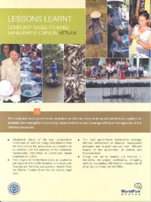 Community based fisheries management (CBFM) in Vietnam