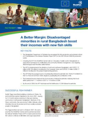 A better margin: disadvantaged minorities in rural Bangladesh boost their incomes with new fish skills