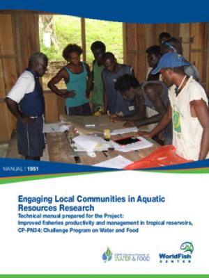 Engaging local communities in aquatic resources research and activities: a technical manual