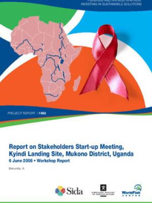 Report on stakeholders start-up meeting Kiyindi landing site, Mukono district, Uganda 6 June 2008. Workshop report