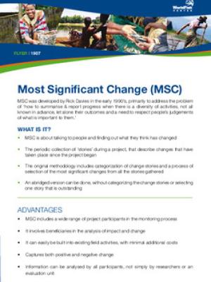 Most significant change (MSC)