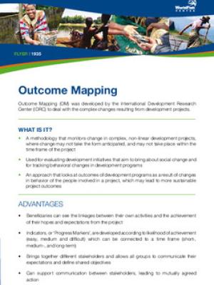 Outcome mapping