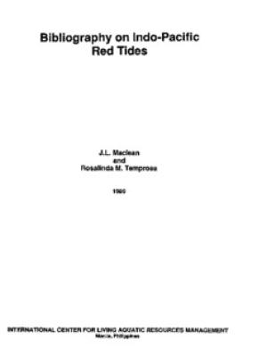 Bibliography on Indo-Pacific red tides