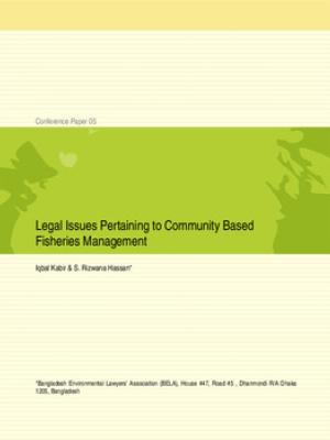 Legal issues pertaining to community based fisheries management