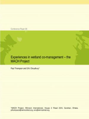 Experiences in wetland co-management: the MACH project