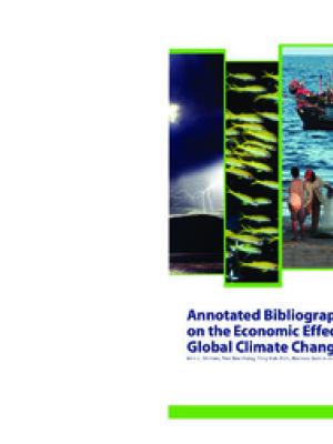 Annotated bibliography on the economic effects of global climate change on fisheries