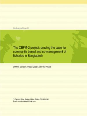 CBFM-2 International conference on community based approaches to fisheries management