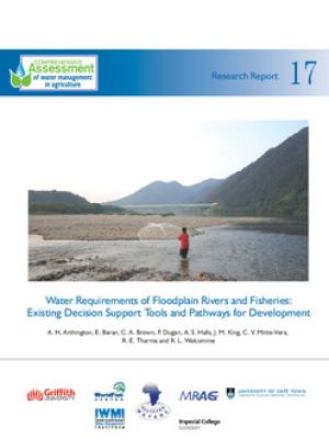 Water requirements of floodplain rivers and fisheries : existing decision support tools and pathways for development