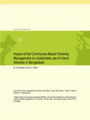 Impact of the Community-Based Fisheries Management on sustainable use of inland fisheries in Bangladesh