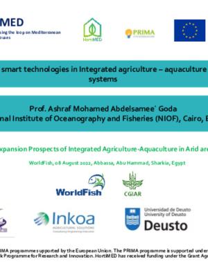 Expansion prospects of Integrated Agriculture-Aquaculture Systems (IAAS) in new lands in Egypt workshop presentations merged
