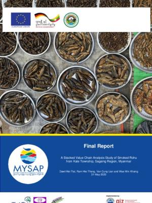 A Stacked value chain analysis study of smoked Rohu from Kale Township, Sagaing Region, Myanmar