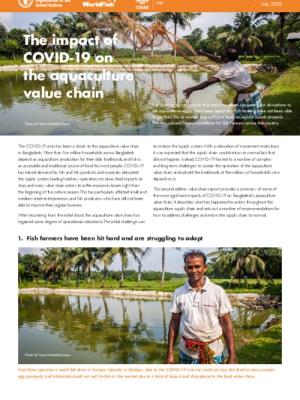 The impact of COVID-19 on the aquaculture value chain
