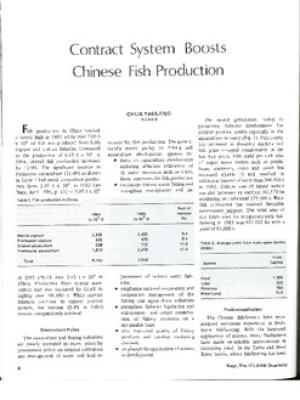 Contract system boosts Chinese fish production
