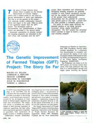 The Genetic Improvement of Farmed Tilapias (GIFT) project: the story so far