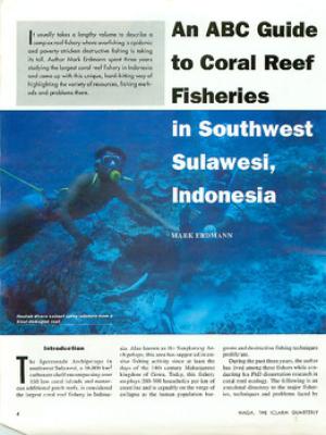 An ABC guide to coral reef fisheries in southwest Sulawesi, Indonesia