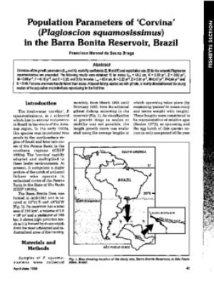 Population parameters of 'corvina' (Plagioscion squamosissimus) in the Barra Bonita Reservoir, Brazil