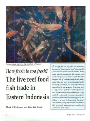 How fresh is too fresh?: the live reef food fish trade in eastern Indonesia