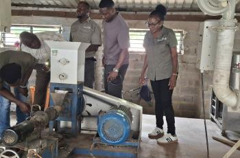 A visit to Kriskon Farms SME feed mill in Lusaka Province, Zambia