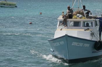 Fishers returning from sea