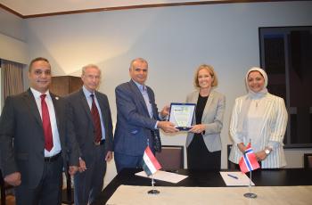 WorldFish and Norway join forces to promote climate-smart technologies for aquaculture in Egypt. Photo: Menna Mosbah