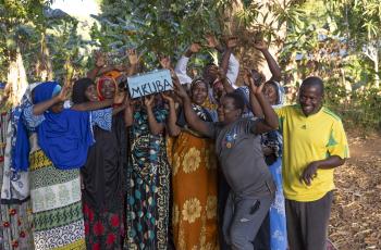 MKUBA member during share-out at the end of Phase One