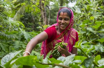 Nutrition Sensitive Aquaculture, Bangladesh. Photo by Noor Alam.