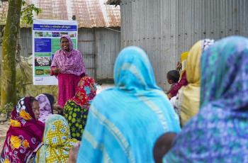 Women led aquaculture. Photo by WorldFish.