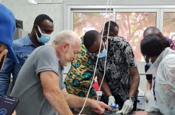 The second and third training cycles on Aquaculture Principles and Aquatic Animal Health Management. Photo by WorldFish.