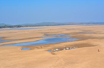 Water stress in Mahanadi river. Photo by SK Dubey, WorldFish.