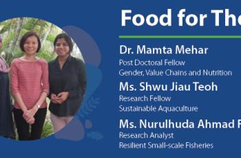 Food for Thought: Reflections and learnings from WorldFish’s first round of USDA CGIAR Borlaug Fellows