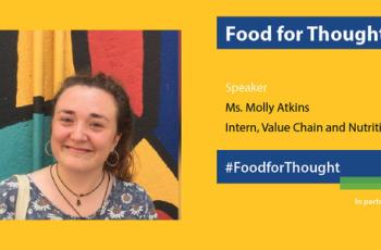 Food for Thought: Fish & Roots, Tubers and Bananas in Agri-Food Systems: Opportunities for, and constraints to integrated production, value-addition and human consumption Food for Thought: Fish & Roots, Tubers and Bananas in Agri-Food Systems: Opportunities for, and constraints to integrated production, value-addition and human consumption