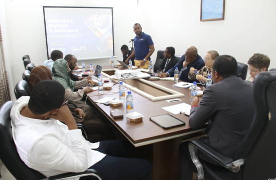 UK High Commissioner Visits Zanzibar to See BlueTech Innovation in Action 