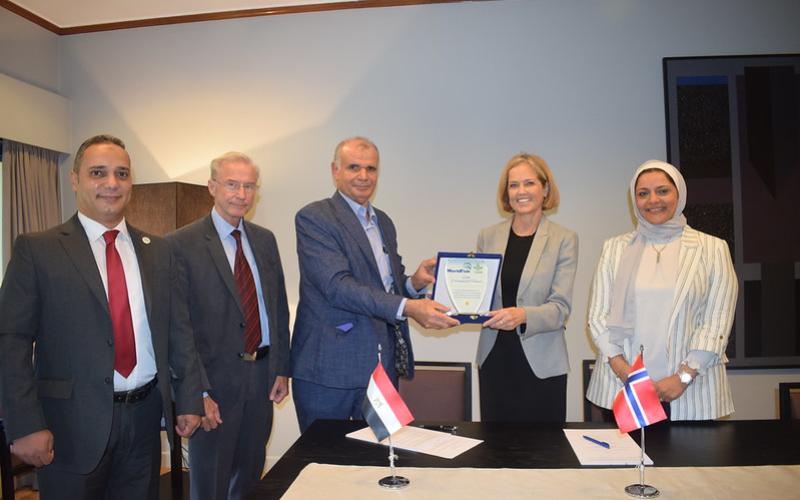 WorldFish and Norway join forces to promote climate-smart technologies for aquaculture in Egypt. Photo: Menna Mosbah