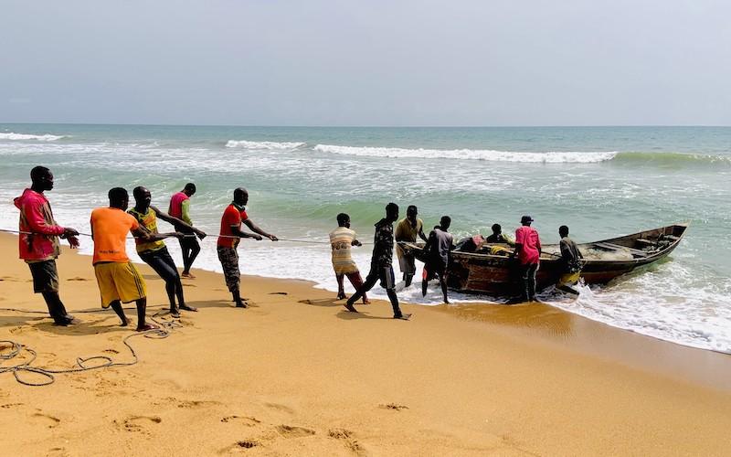 The Asia-Africa BlueTech Superhighway project will test and scale innovative climate-resilient and nature-positive solutions to strengthen coastal food security in Africa and Asia. Photo by Afeez Olumide Garuba.