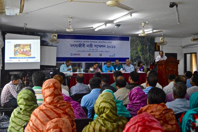 Fisher Women Congress, Bangladesh. 2016.