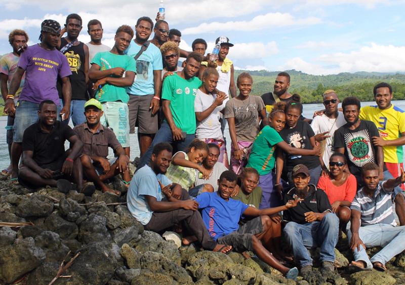 CBRM training participants in Auki, Malaita, Solomon Islands. Photo by Joseph Ferani, 2016.