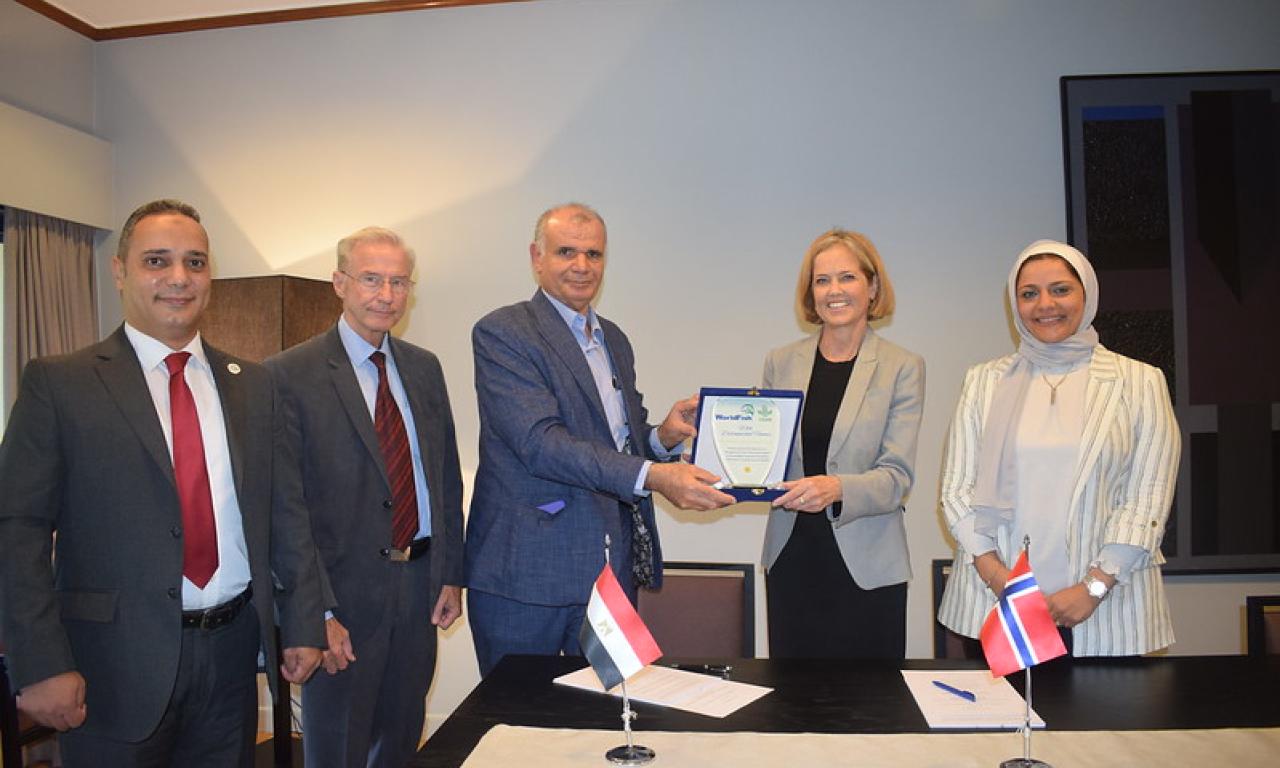 WorldFish and Norway join forces to promote climate-smart technologies for aquaculture in Egypt. Photo: Menna Mosbah
