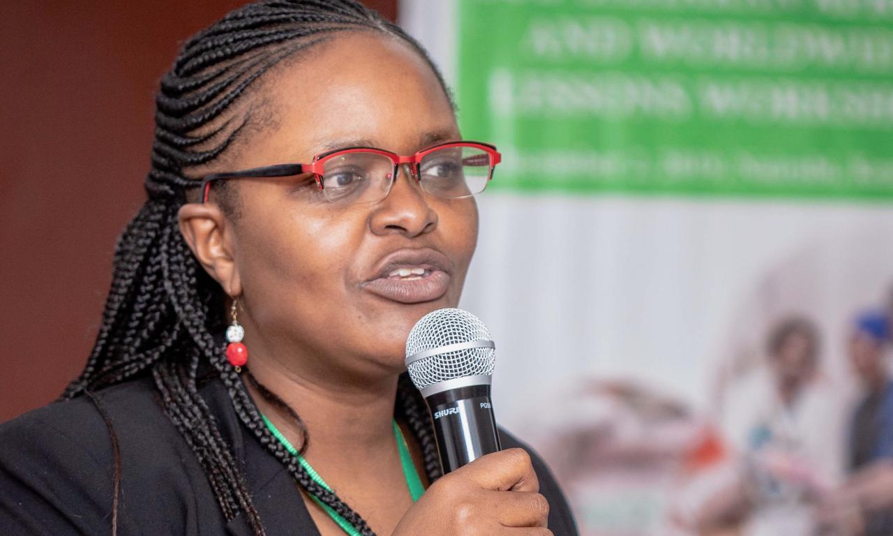 Rahma Adam shares how gender equality and women’s empowerment in aquatic food systems result in better food security and nutrition through her work in gender strategic research and mainstreaming at WorldFish as a social inclusion and market scientist. Photo by Kipenz Films/CIMMYT. 