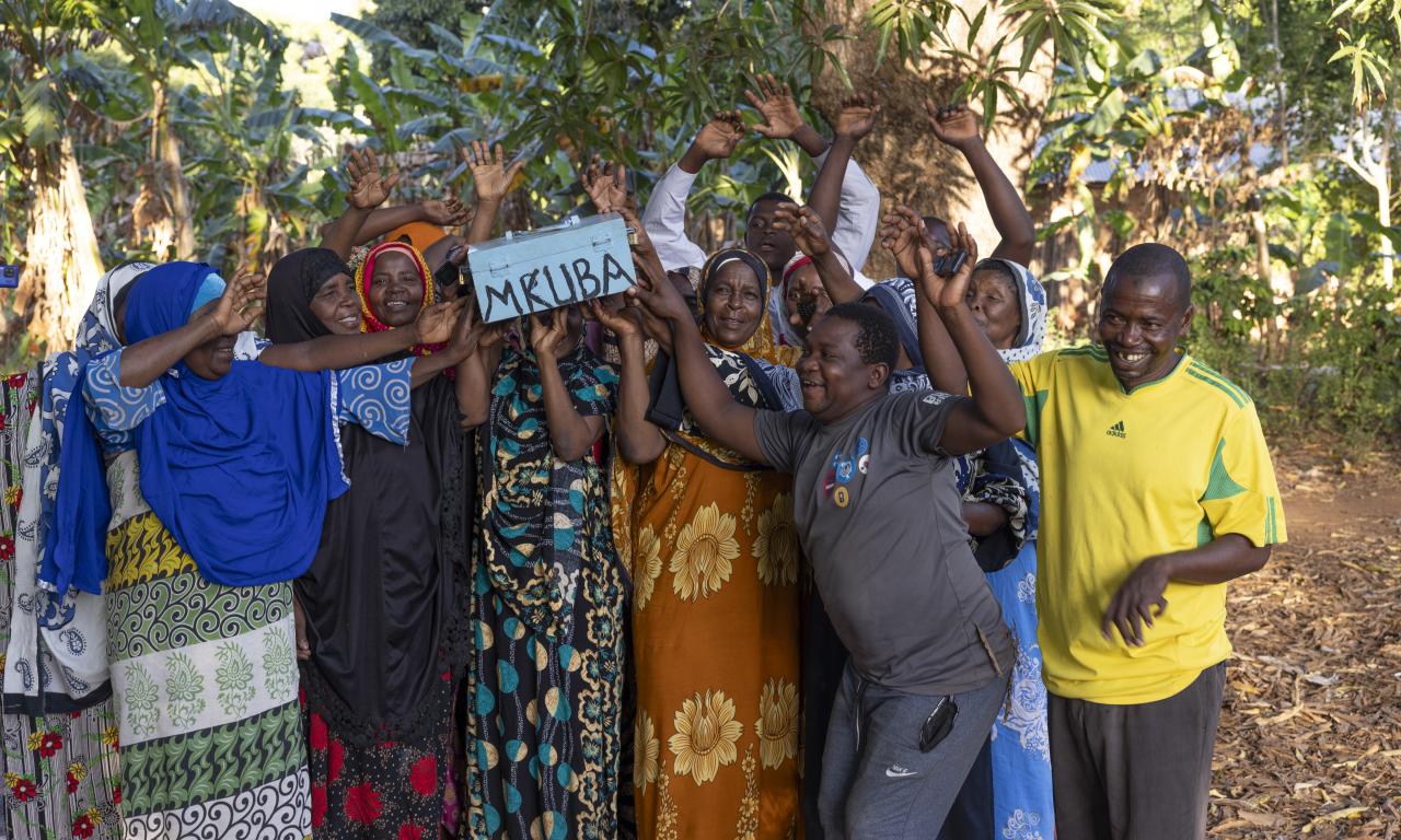 MKUBA member during share-out at the end of Phase One