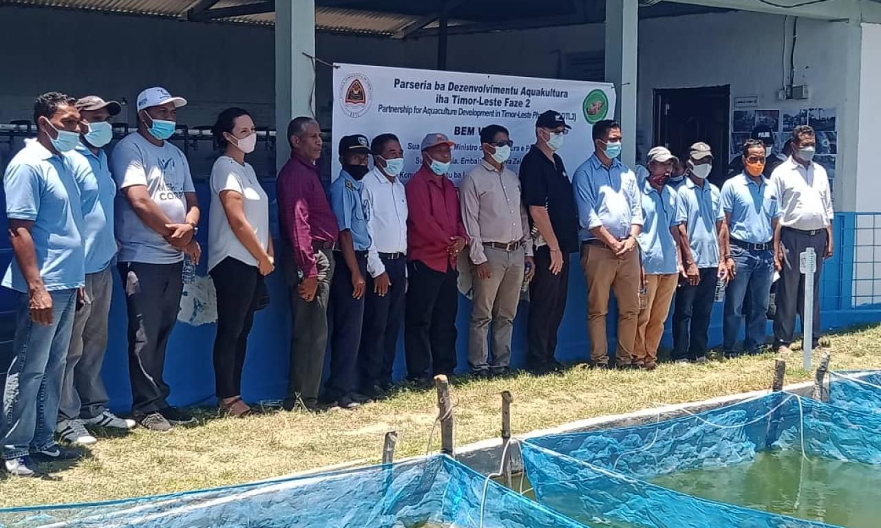 Timor-Leste’s 2nd public-private-partnership tilapia hatchery opens in Lautem