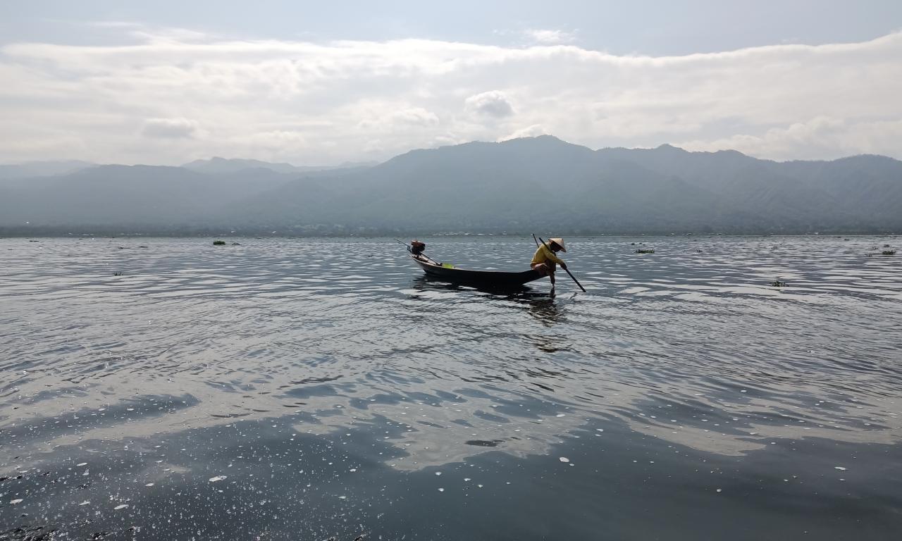 The well-being of the Inle Lake fisherfolk depends heavily on the health of the lake’s ecosystem. Photo by Nang Tin May Win