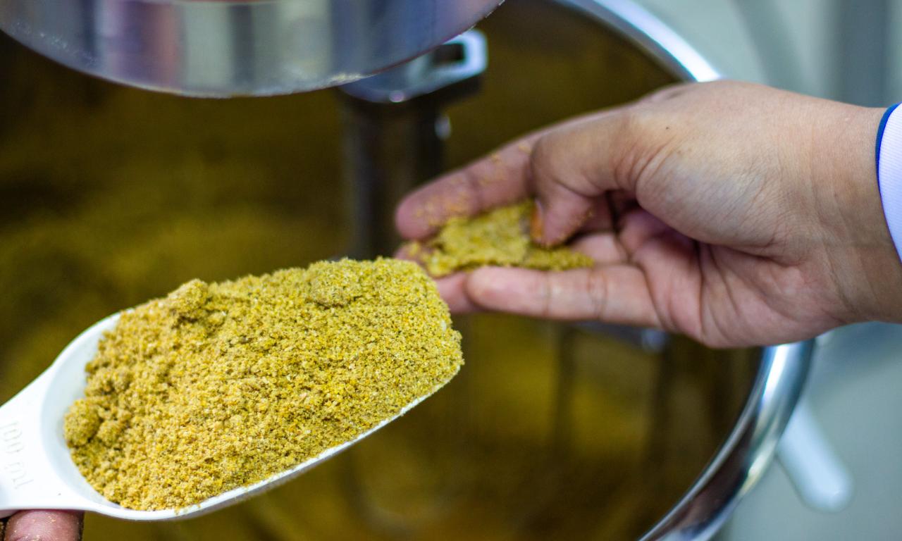 WorldFish has partnered with the Norwegian Agency for Development Cooperation (Norad) on a 5-year project to develop low-cost and highly nutritious aquatic feeds based on novel ingredients. Photo by WorldFish