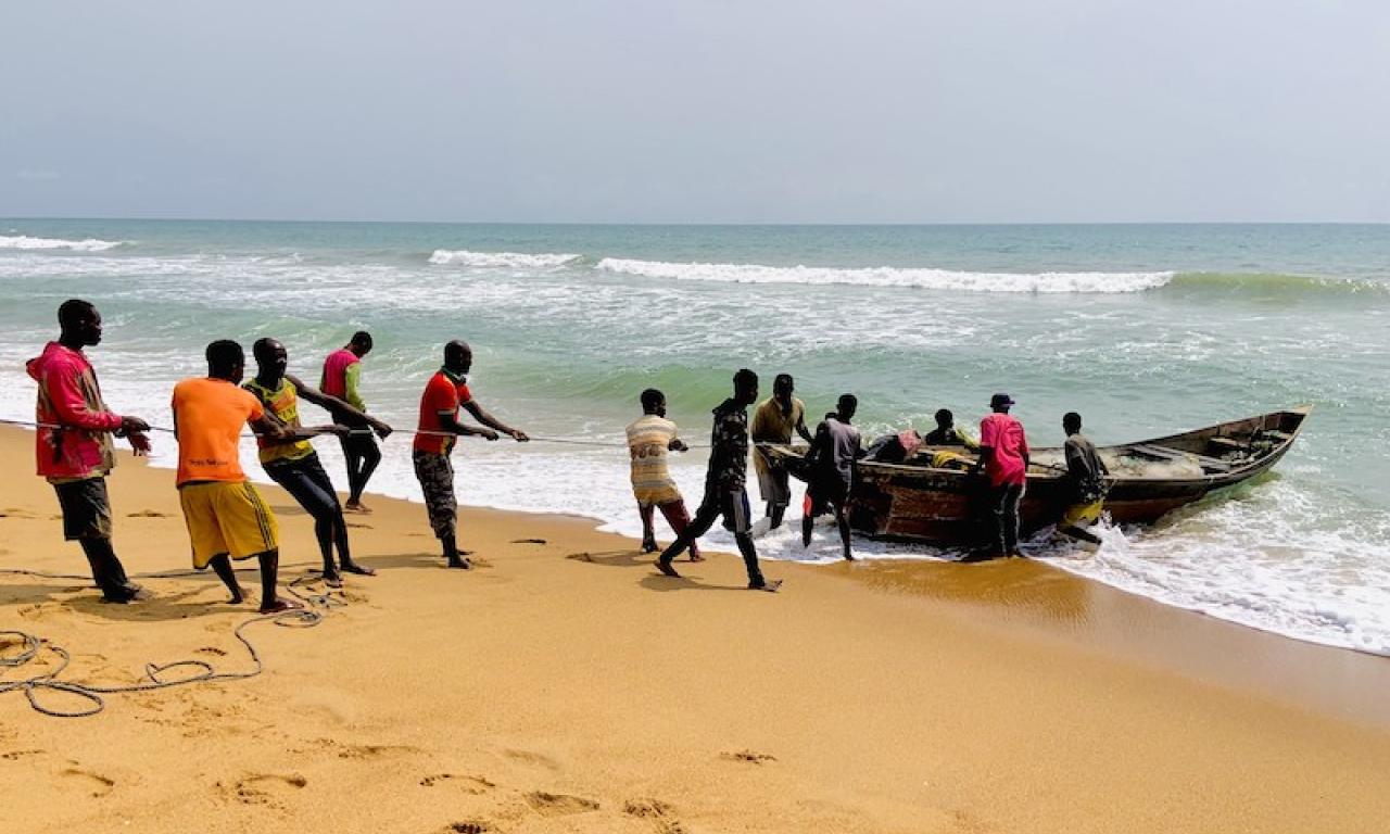 The Asia-Africa BlueTech Superhighway project will test and scale innovative climate-resilient and nature-positive solutions to strengthen coastal food security in Africa and Asia. Photo by Afeez Olumide Garuba.