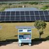 The portable solar-powered coolers designed for benefiting women fish retailers participating in Center for Renewable Energy in Aquaculture (CeREA) Project. 