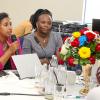 Facilitators lead participants through interactive discussions on inclusive agrifood systems.